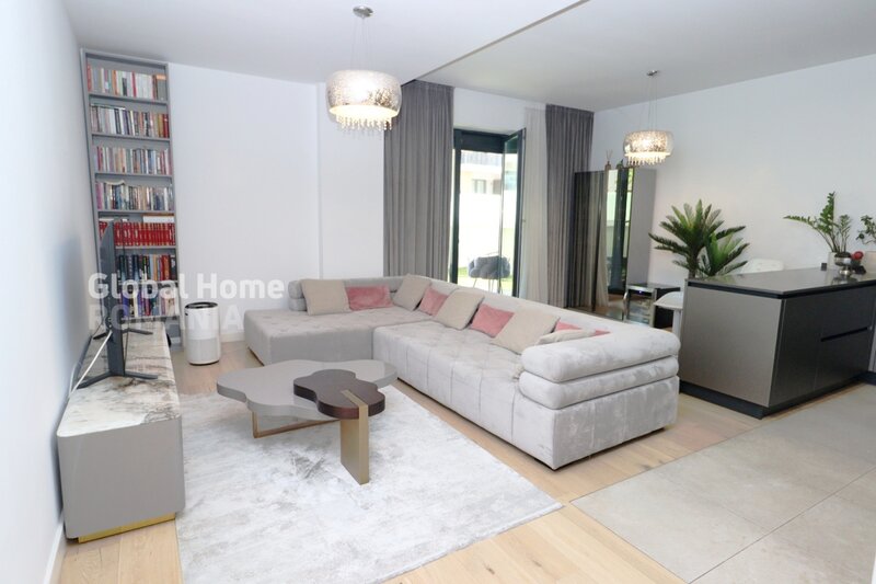 VIDA Herastrau, apartament 3 camere cu terasa 72 mp, 2 parcari.