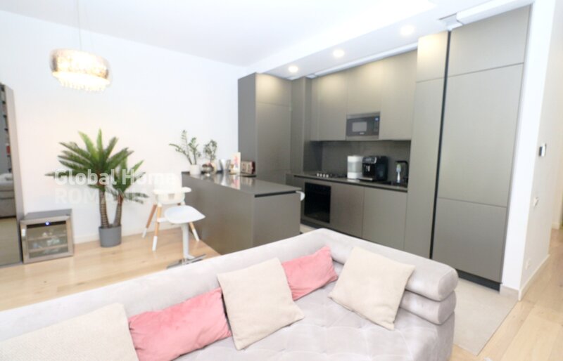 VIDA Herastrau, apartament 3 camere cu terasa 72 mp, 2 parcari.